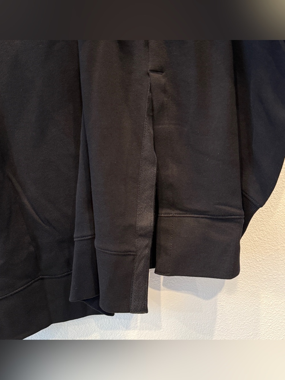 SoComfy Relaxed Tunic Sweatshirt Crewneck Pullover Black Old Navy Large Tall LT - Picture 7 of 10